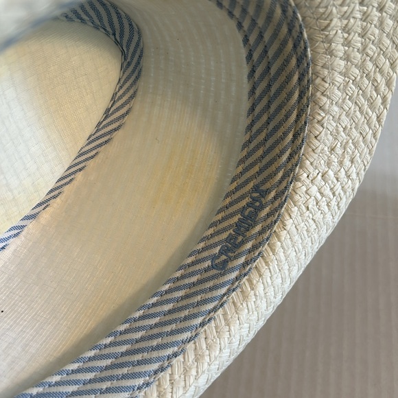 Paper straw fedora. - Picture 6 of 8